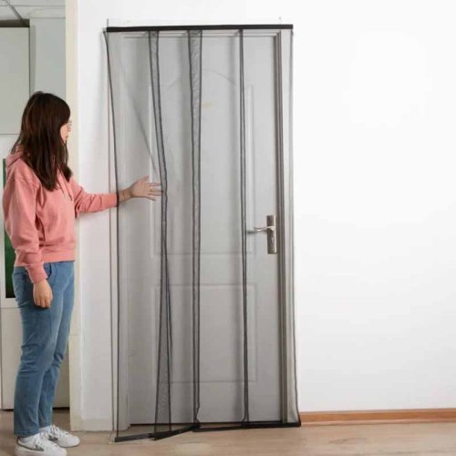 3 or 4 panels Insect screen door mesh curtains