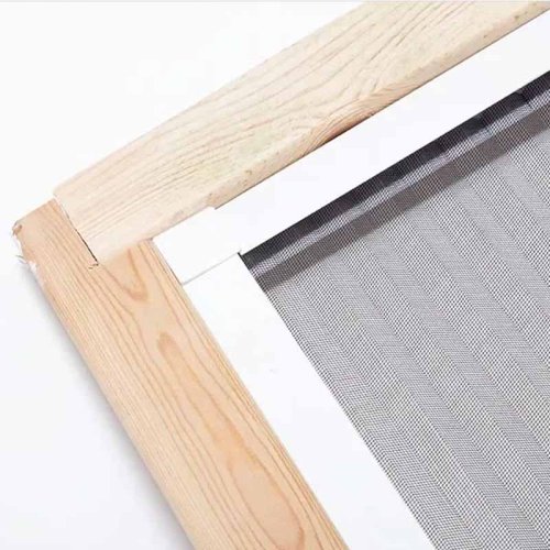 Pleated insect screens for folding doors, windows and skylights