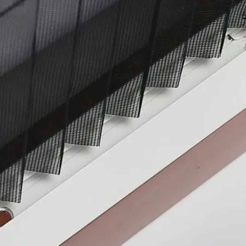 Plisse screen door plisse retractable screen with REACH SVHC174