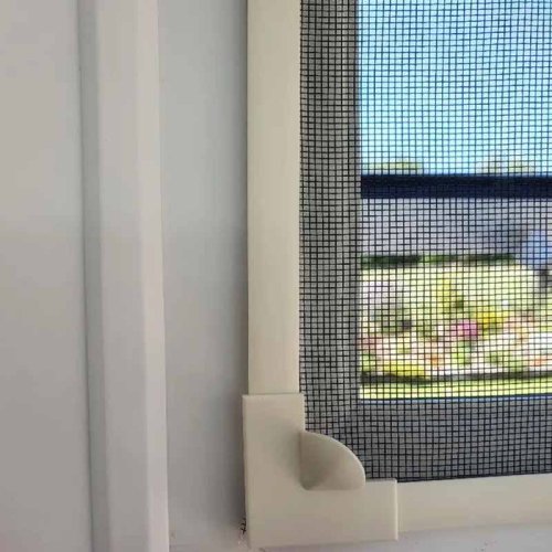 Magnetic mesh fly screens for windows available in any colors
