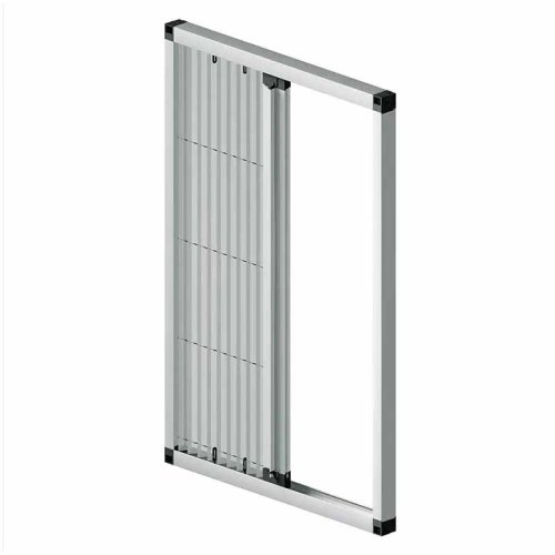 Amazing plisse screen door smooth and quiet movement