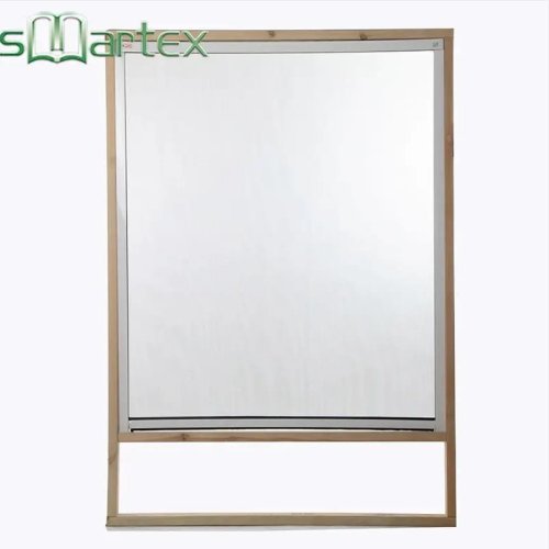 Window screening eco-friendly retractable mosquito blinds anti bug fly screen door with aluminum frame