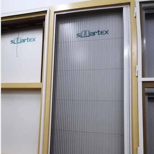 High quality pleated fly screen door with good price-smartex