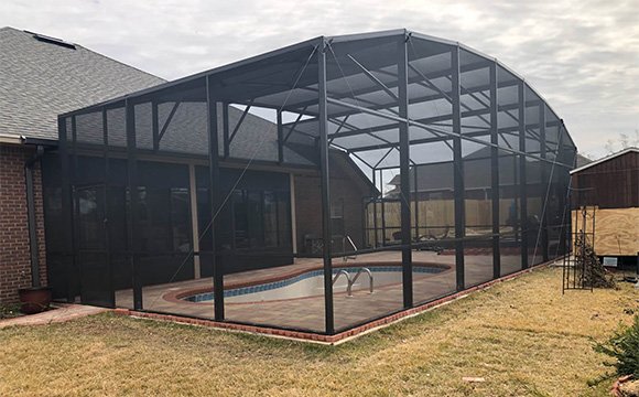 new pool screen order shipped to our customer in Floria