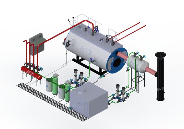 Oil Steam Boiler for Food Industry