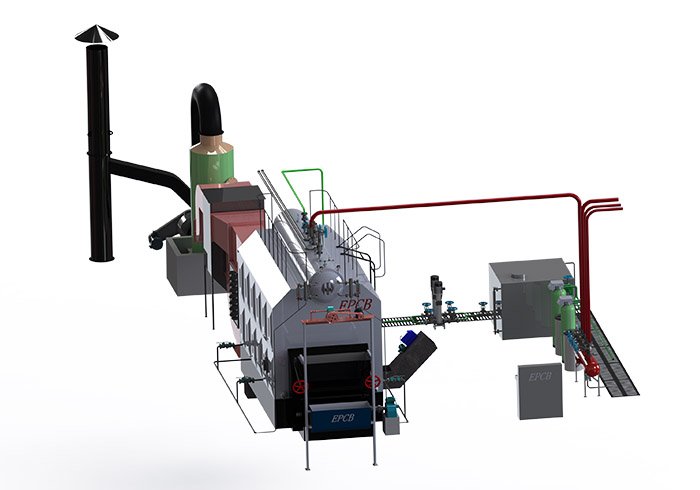 Paper Factory Steam Boiler System |EPCB Boiler