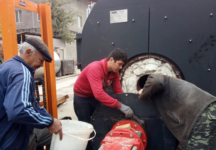 EPCB Steam boiler used in food factory