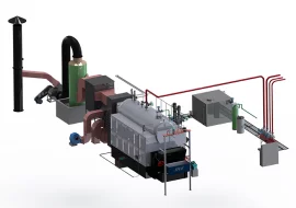 Biomass Fired Steam Boiler For Chocolate Plant 5