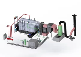 Biomass Fired Steam Boiler For Chocolate Plant 4