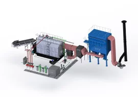 Special Low NOx Emission Biomass Fired Steam Boiler 5
