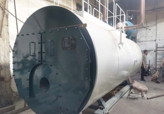 4T/h Gas Fired Steam Boiler in Uzbekistan