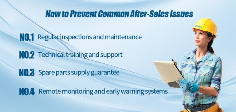 How to prevent common after-sales problems