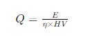 Fuel consumption formula