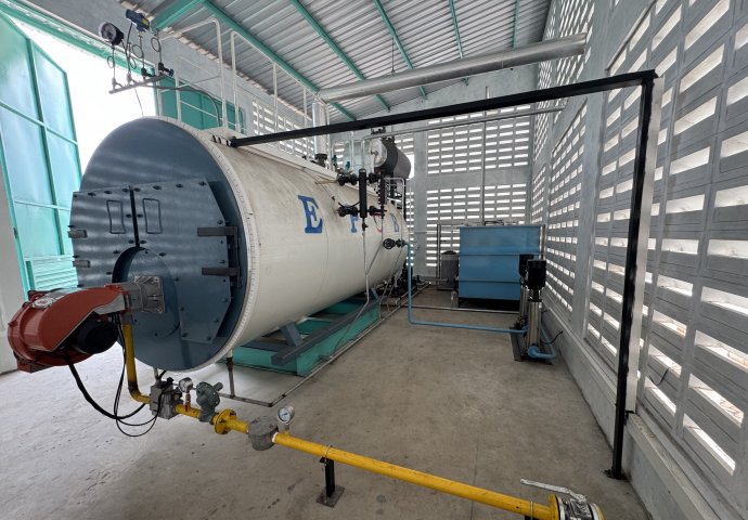 3T/h Gas Fired Steam Boiler For Indonesia Textile Industry