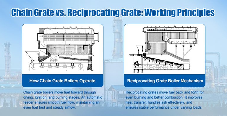 Chain Grate vs. Reciprocating Grate: Working Principles