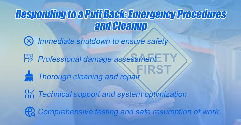 Responding to a Puff Back: Emergency Procedures and Cleanup