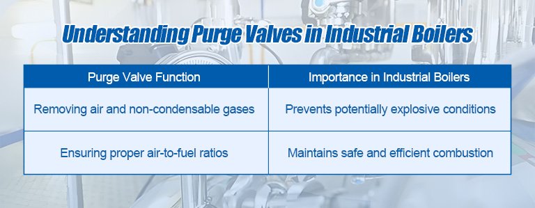 Understanding Purge Valves in Industrial Boilers