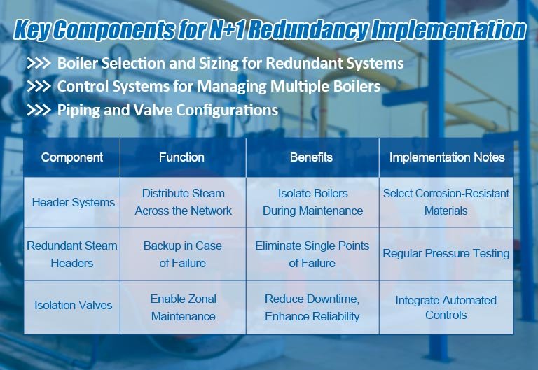 Key Components for N+1 Redundancy Implementation