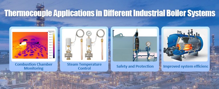 Application of Thermocouple in Different Industrial Boiler Systems