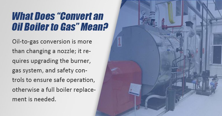 What Does “Convert an Oil Boiler to Gas” Mean for an Industrial Plant?