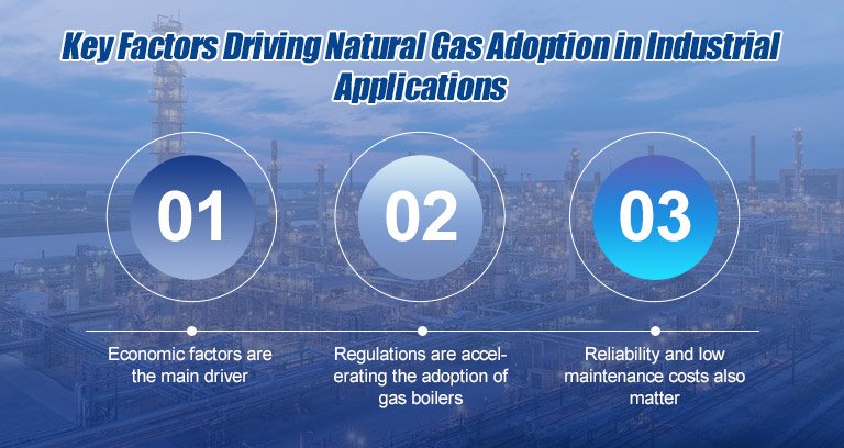 Key Factors Driving Natural Gas Adoption in Industrial Applications