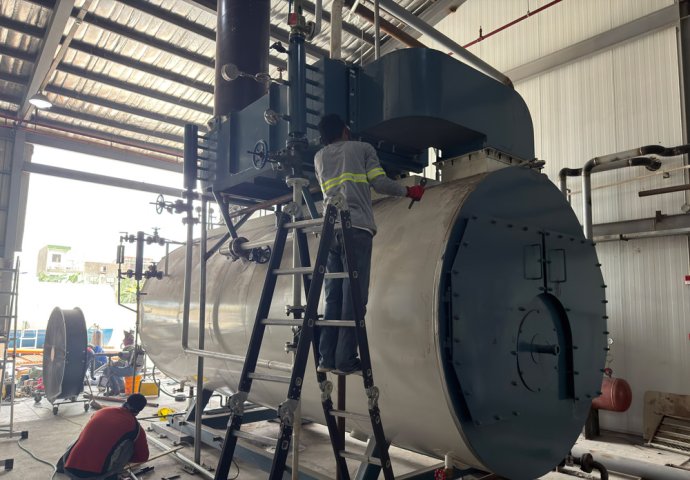 5 T/h Gas-fired Steam Boiler Applied in the Philippine Hotel Industry