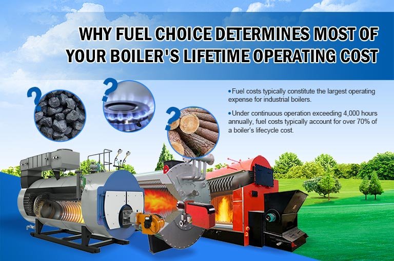 Why Fuel Choice Determines Most of Your Boiler's Lifetime Operating Cost