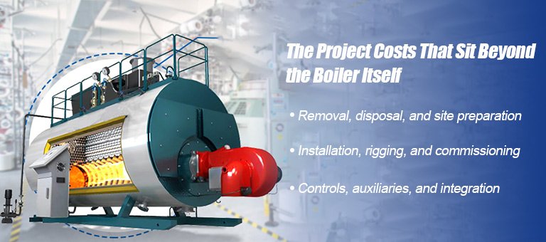 The project costs that sit beyond the boiler itself