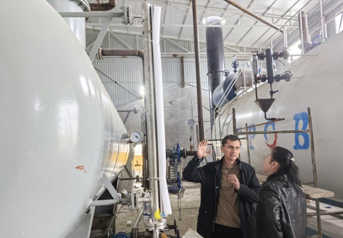Full-Cycle Steam Boiler Solutions and Service for Uzbekistan's Food Industry