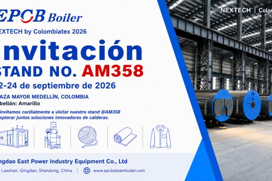 EPCB Boiler Showcases Industrial Steam Solutions at NEXTECH by Colombiatex 2026 in Colombia