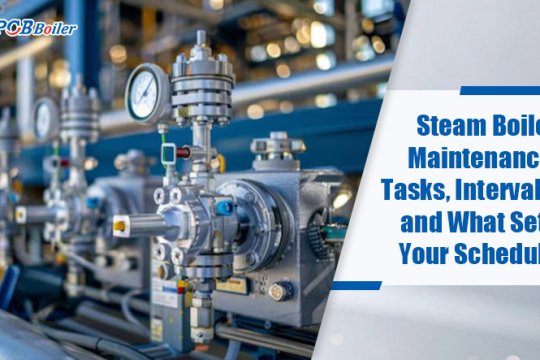 Steam Boiler Maintenance: Tasks, Intervals, and What Sets Your Schedule