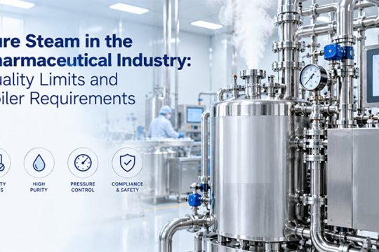 Pure Steam in the Pharmaceutical Industry: Quality Limits and Boiler Requirements