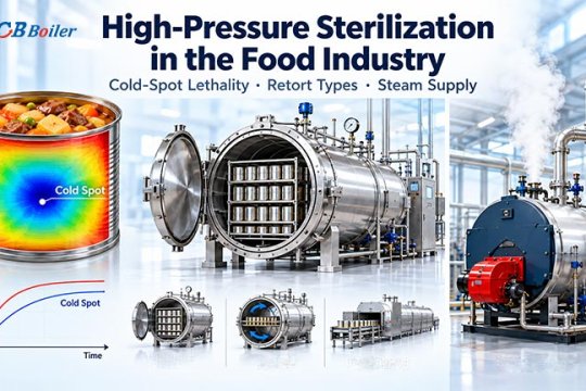 Retort Process in the Food Industry: Cold-Spot Lethality, Retort Types and Steam Supply