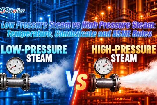 Low Pressure Steam vs High Pressure Steam: Temperature, Condensate and ASME Rules