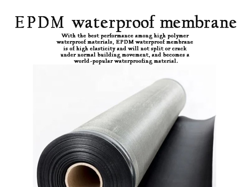 Поставщики водонепроницаемых мембран EPDM