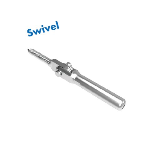 SWAGELESS TERMINAL MIT LAG BOLT