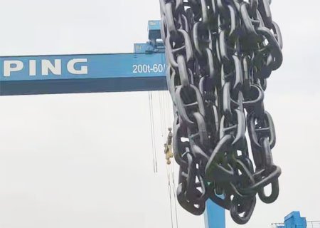 Project Case 6- Quality is the Life of a Product, and Anchor Chain is the Life Safety Rope of a Ship