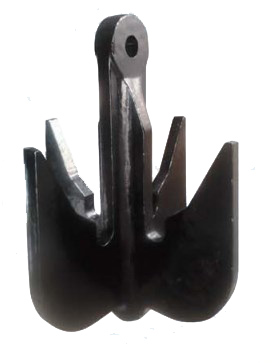 Cast Steel Chain Grapnel Hook SWL 110T 150T 250T