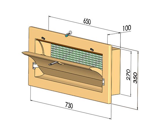 Air inlet(PU/ABS)