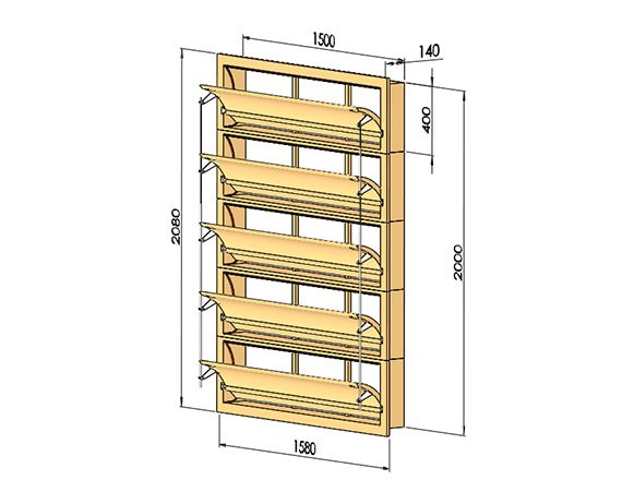 Air inlet(PU/ABS)