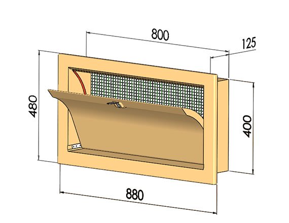 Air inlet(PU/ABS)