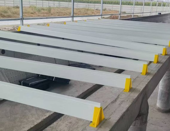 Fiberglass FRP Support Beams for Pig Farms Slat Floor Support