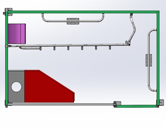 2025 New Style Welfare Farrowing Crate for Pig Farm