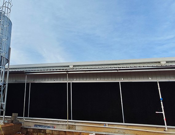 Poultry Farm Cooling Pad System with PVC Frame Cooling Pad Wall