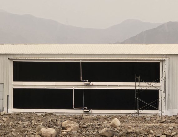 Poultry Farm Cooling Pad System with PVC Frame Cooling Pad Wall