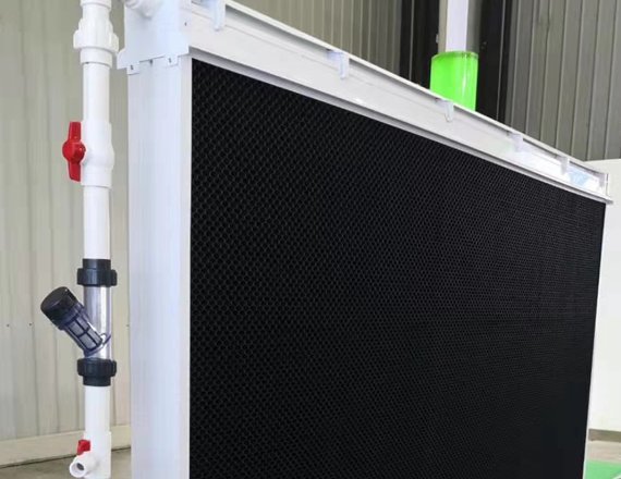 Poultry Farm Cooling Pad System with PVC Frame Cooling Pad Wall