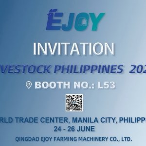 Qingdao EJOY Farming Machinery to Attend Livestock Philippines 2026 | Booth L53