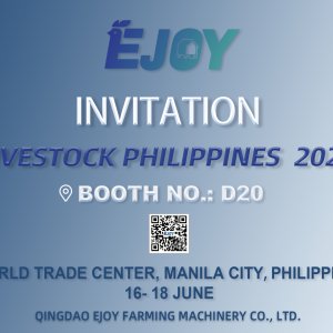 Qingdao EJOY Farming Machinery to Attend Livestock Philippines 2027 | Booth D20