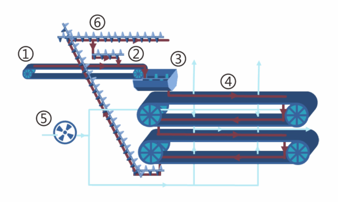 Poultry Manure Dryer Processing