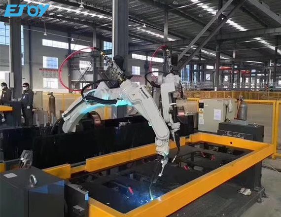 Automatic welding workshop